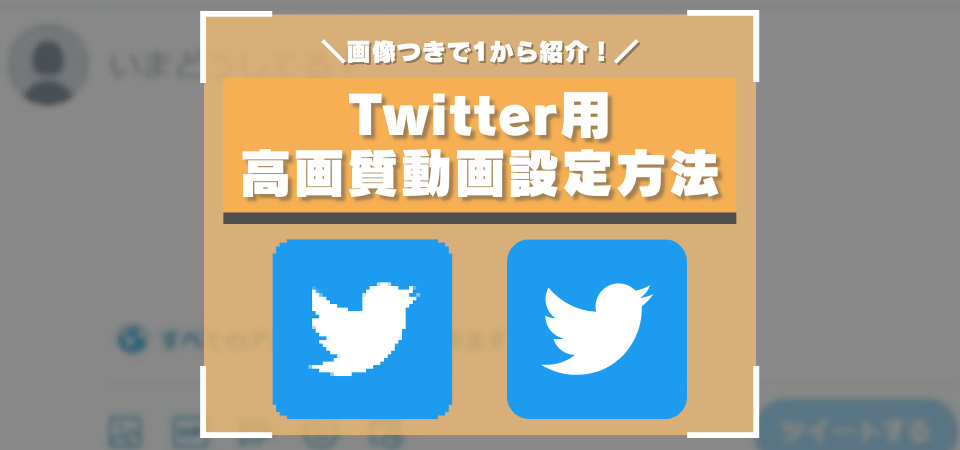 Twitterの最高画質投稿