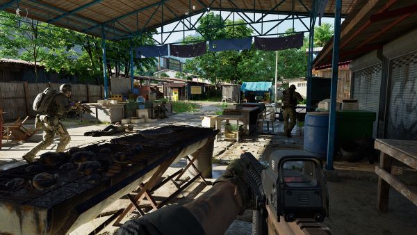 『Gray Zone Warfare』のプレイ画面